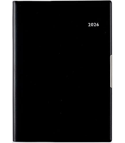 Amazon.co.jp: 高橋 手帳 2026年 A5 ウィークリー デスクダイアリー 黒